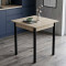 Стол кухонный Ferrum-decor Агата 75x70x70 Черный ДСП Сан-Марино 16мм (FRD-105668)