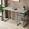 Стіл письмовий Кевін Ferrum-decor 75x100x60 Сірий метал ДСП Бетон 32 мм (FRD-106548)
