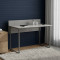 Стіл письмовий Скай Ferrum-decor 75x140x60 Сірий метал ДСП Бетон 32 мм (FRD-106668)