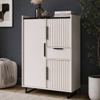 Тумба Фреско ВМК (БРВ) REG3D1S Кашемир/Темный мрамор 3 двери 1 ящик (BRW-131081)