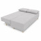 Диван розкладний Mekko Sidney 1900*800 Ergo III категорія Austin 17 Silver (MEK-161555)