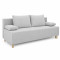 Диван розкладний Mekko Sidney 1900*800 Ergo III категорія Austin 17 Silver (MEK-161555)