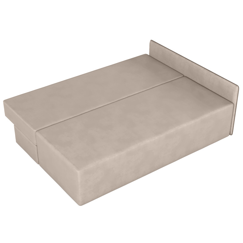 Кутовий диван ортопедичний iSmart MORRO Maxi єврокнижка 205x149 см (матрац Silver) світло-бежевий Laura 2 (ISM-051364)
