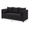 Диван прямий Мекко Monaco 2170х930 Bonel Standart Hard Plus IV категорія Bestseller Graphite (MEK-161715)