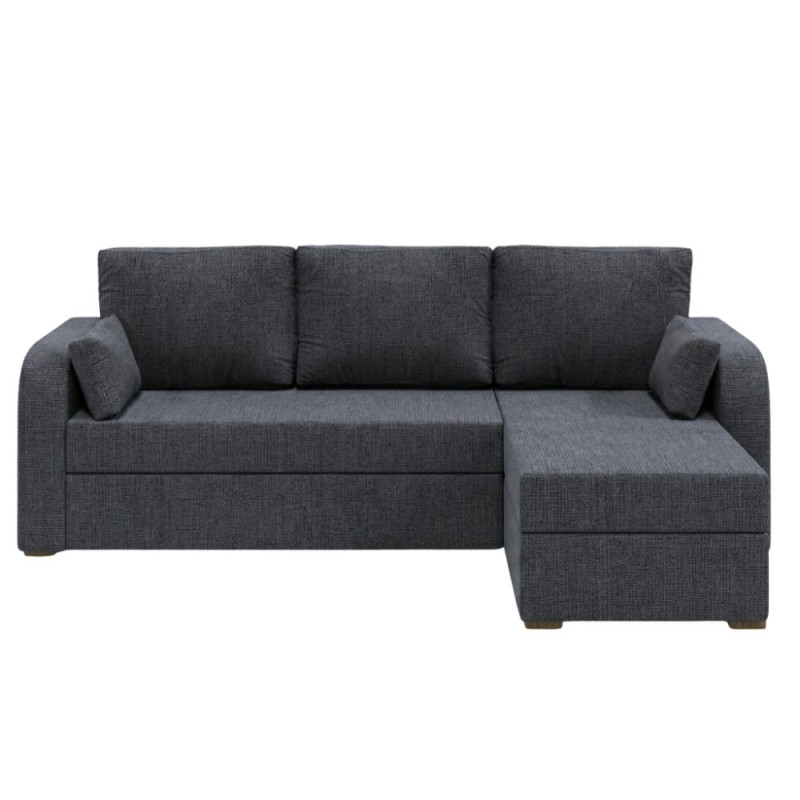 Кутовий диван ортопедичний Мекко Wilson 1950*1450 Pocket Spring Cocos IV категорія Bestseller Dark Grey (MEK-161525)