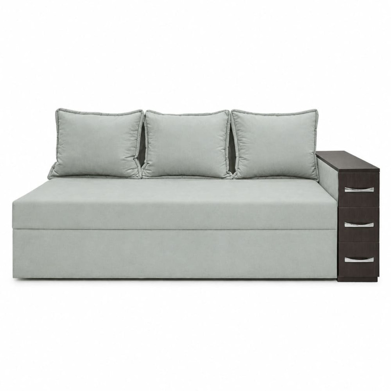 Ортопедичний диван Мекко Compact 2200×960 Bonel Standart Hard Plus I категорія Riviera 009 (MEK-161615)