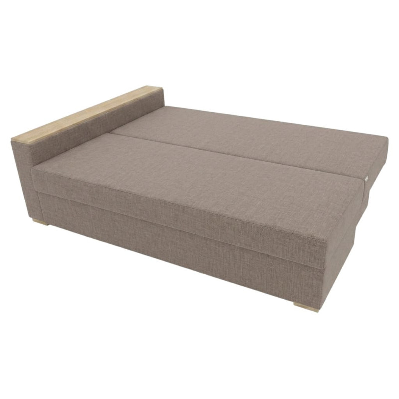 Кутовий ортопедичний диван Мекко Cube 2250×1430 Pocket Spring Cocos III категорія Austin 3 Antelope (MEK-161545)
