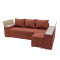 Кутовий ортопедичний диван Мекко Cube Comfort 2650x1600 Bonel Standart Hard Plus IV категорія Bestseller Terracotta (MEK-161755)