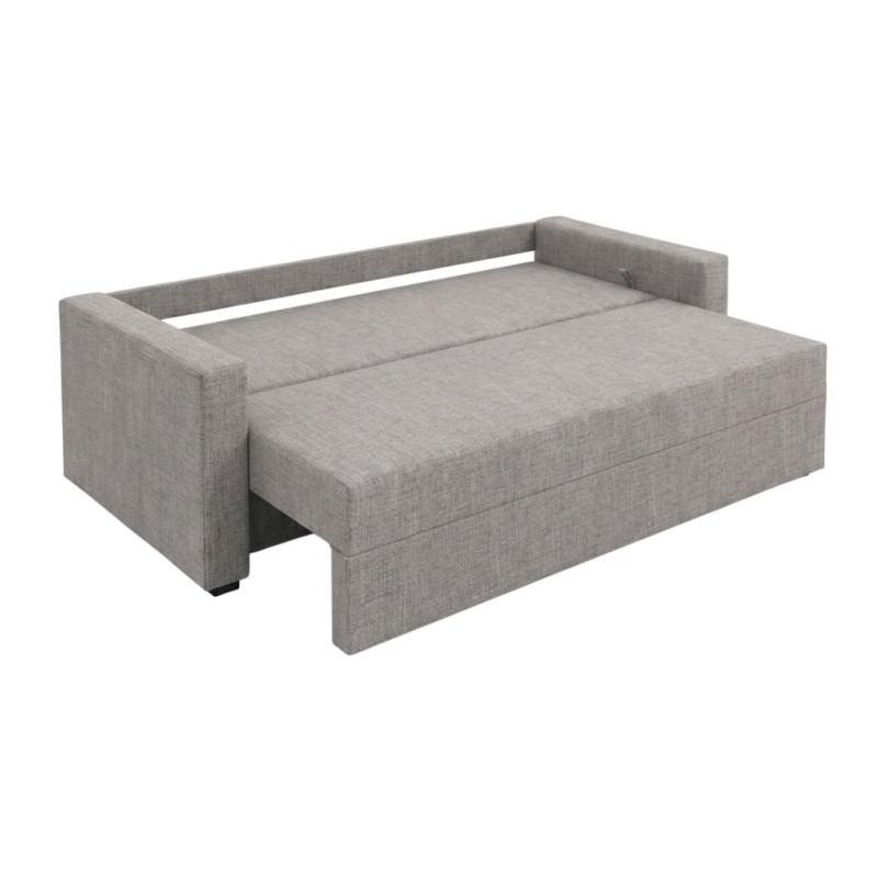Диван розкладний ортопедичний Мекко Lincoln 2300*1000мм Bonel Standart Hard Plus IV категорія Bestseller White Sand (MEK-161315)