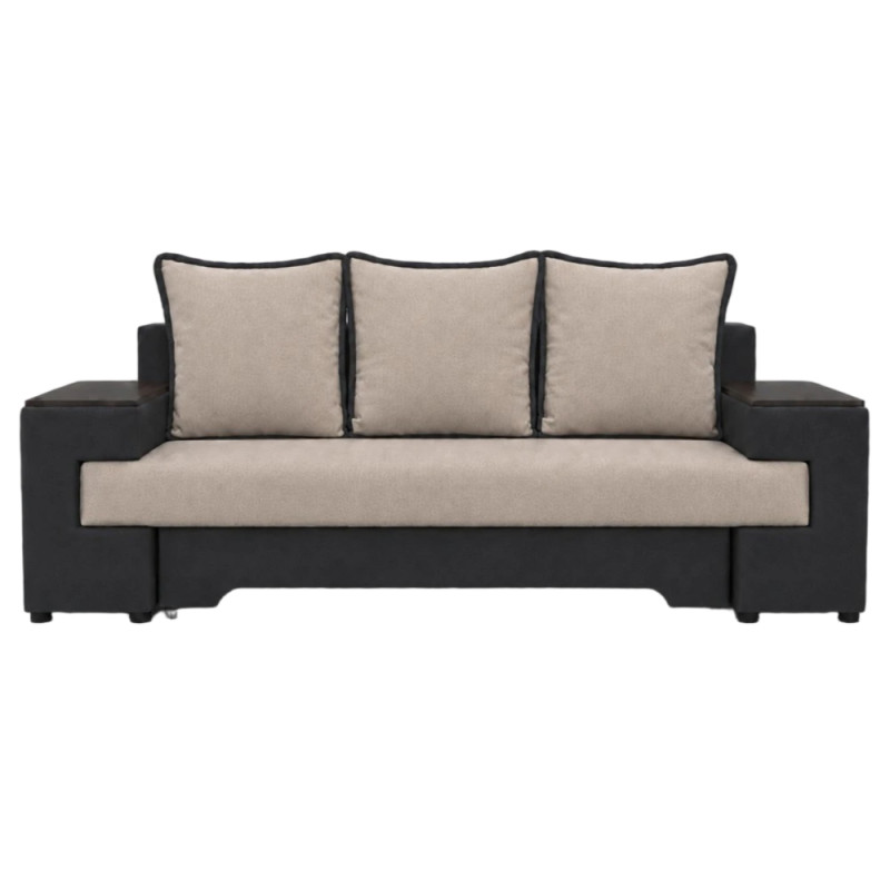 Ортопедичний диван-трансформер Мекко Original 2250*960 мм Lux II категорія Allure Premium Beige/Graphite (MEK-161255)