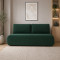Ортопедичний диван Мекко Polo 2080*860 Lux IV категорія Bestseller Emerald (MEK-161074)