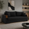 Ортопедичний розкладний диван Мекко Reston Maxi 2300×1030 Gold тканина Bagama 42 (MEK-161435)