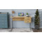 Комп'ютерний стіл Ferrum-decor Дакота 75x140x70 сірий ДСП Дуб Артизан 32 мм (FRD-107282)