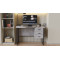 Комп'ютерний стіл Ferrum-decor Гаррі 75x120x60 чорний ДСП Бетон 16 мм (FRD-107292)