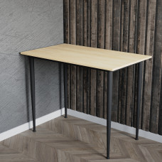 Універсальний стіл Prime Ferrum-decor 750x1000x600 Чорний метал ДСП Дуб Кремона Торро 16 мм (FRD-107632)