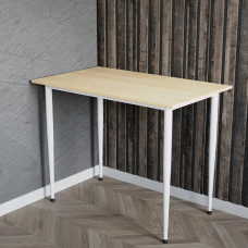 Універсальний стіл Prime Ferrum-decor 750x1200x700 Білий метал ДСП Дуб Кремона Торро 16 мм (FRD-107732)