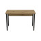 Комп'ютерний стіл Ferrum-decor Курт 75x140x60 чорний ДСП Дуб Артизан 32 мм (FRD-107162)