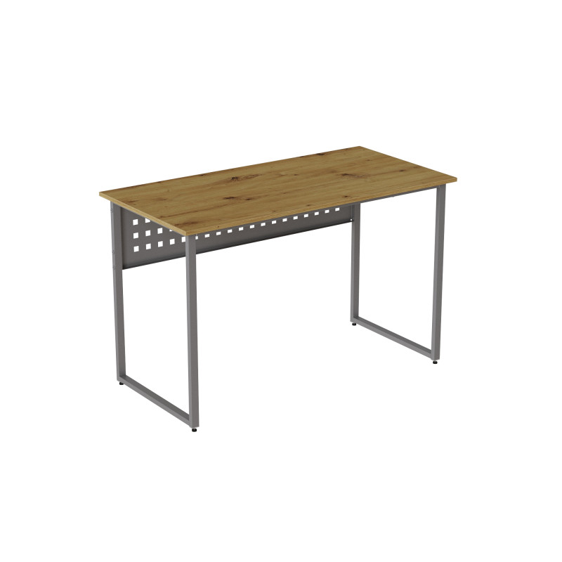 Комп'ютерний стіл Ferrum-decor Майк 75x120x60 сірий ДСП Дуб Артизан 32 мм (FRD-107112)