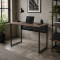 Стіл письмовий Майк Ferrum-decor 75x100x60 Чорний метал ДСП Дуб Кремона Канолло 32 мм (FRD-108192)
