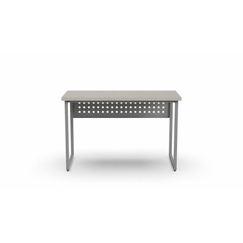 Стіл письмовий Майк Ferrum-decor 75x100x60 Сірий метал ДСП Кашемір 32 мм (FRD-108302)