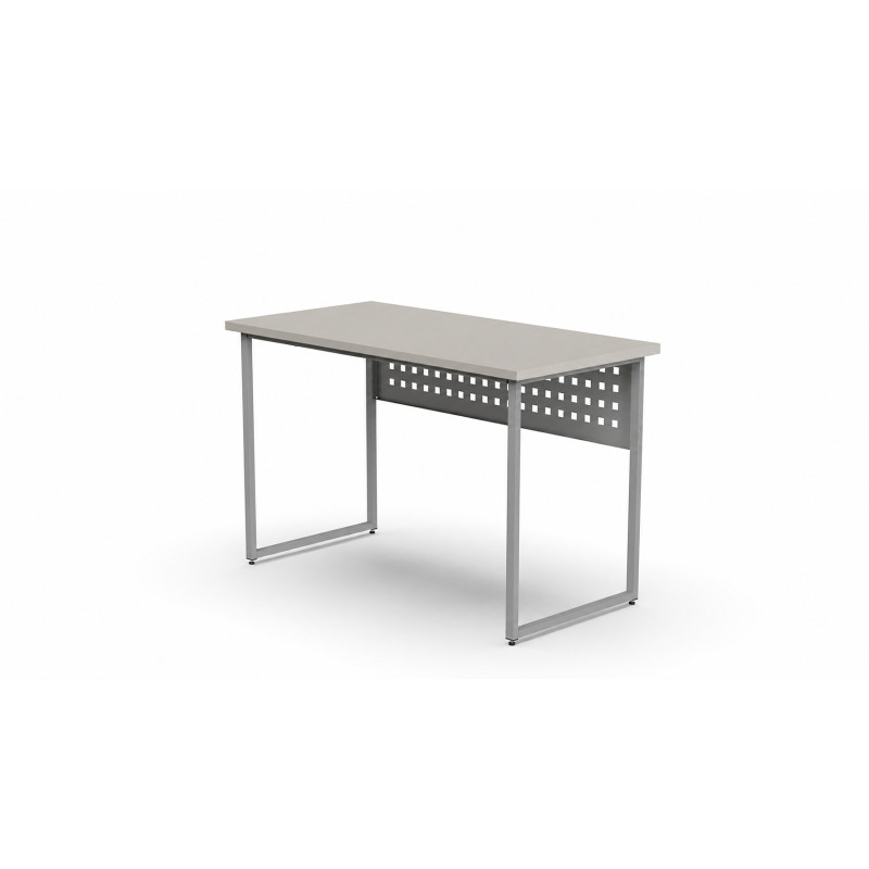 Стіл письмовий Майк Ferrum-decor 75x100x60 Сірий метал ДСП Кашемір 32 мм (FRD-108302)