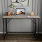 Розкладний стіл Моріс Ferrum-decor 750x1000x600 Чорний метал ДСП Дуб Кремона Канолло 16 мм (FRD-107492)