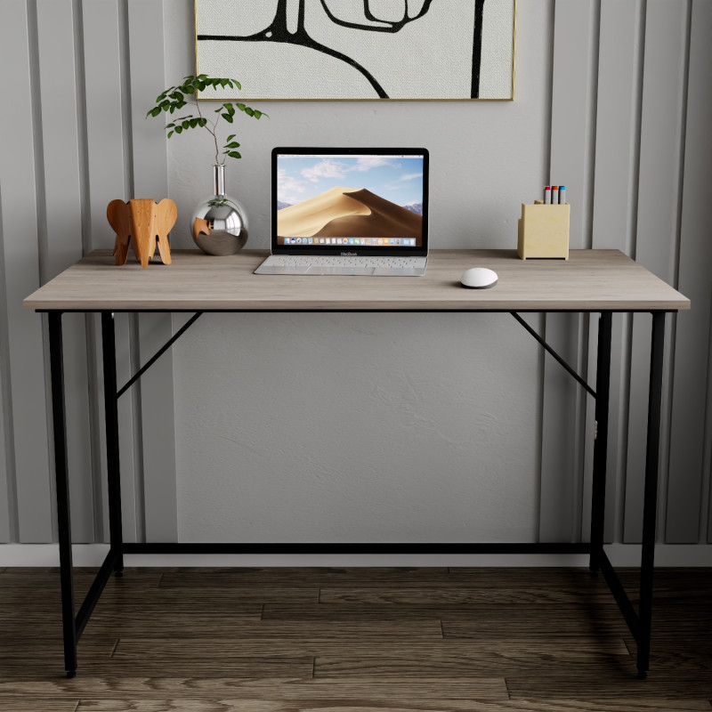 Розкладний стіл Моріс Ferrum-decor 750x1000x600 Чорний метал ДСП Дуб Кремона Канолло 16 мм (FRD-107492)