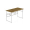 Комп'ютерний стіл Ferrum-decor Раян 75x120x60 білий ДСП Дуб Артизан 16 мм (FRD-107072)