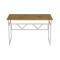 Комп'ютерний стіл Ferrum-decor Раян 75x100x60 білий ДСП Дуб Артизан 32 мм (FRD-107062)