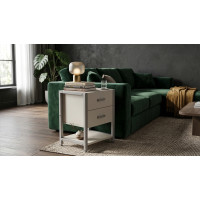 Тумба універсальна Ferrum-decor Вів'єн 2/1 50x41x40 сірий ДСП Кашемір 16 мм (FRD-107802)