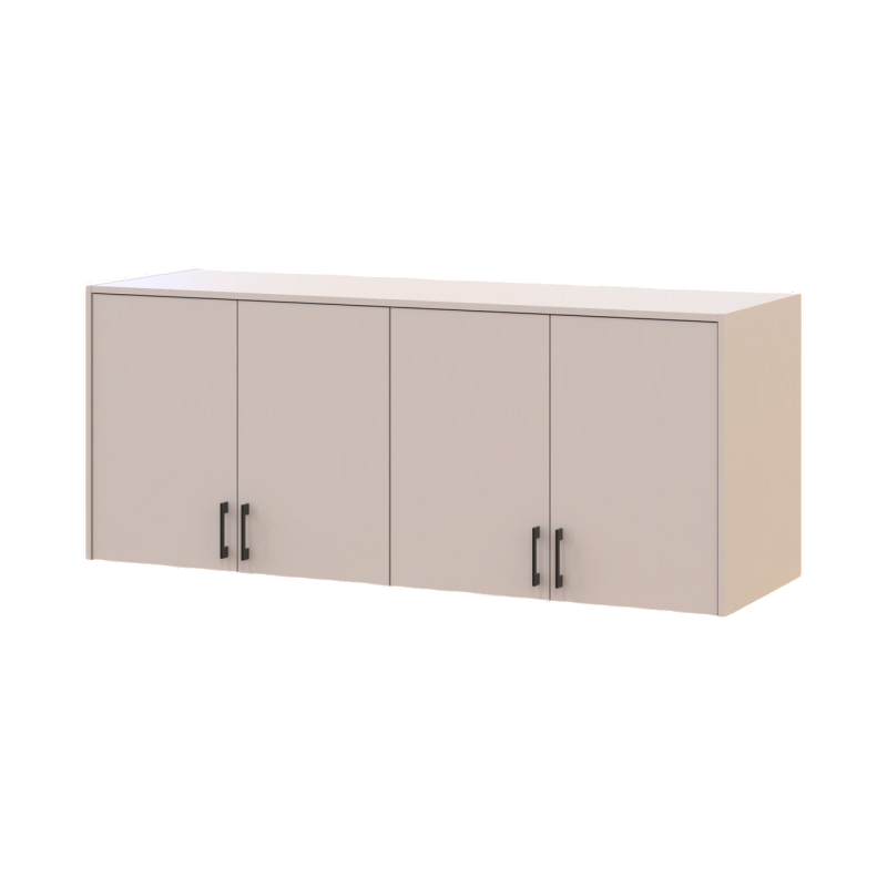 Антресоль висока Doros Ронді Кашемір 4 ДСП 160х52х65 (80738490) (DRS-012201)
