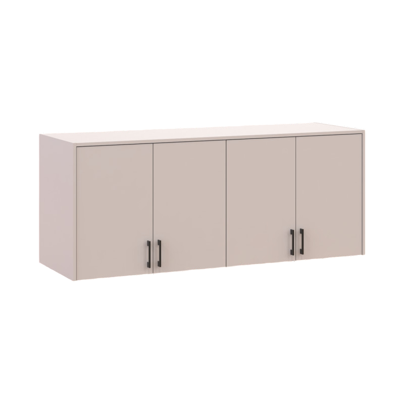 Антресоль висока Doros Ронді Кашемір 4 ДСП 160х52х65 (80738490) (DRS-012201)
