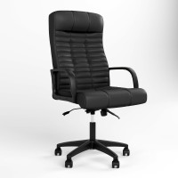 Крісло керівника Новий Стиль ATLANT BX ANYFIX PL64 ECO-30 (Чорний) (NWS-125078)