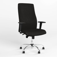 Крісло офісне поворотне Новий СтильSOLO UP R STEEL WA ST CHR68 CSE-14 (Чорний) (NWS-126999)