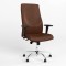 Крісло поворотне SOLO UP R STEEL WA ST CHR68 ECO-21 (Темно-коричневий) (NWS-126989)