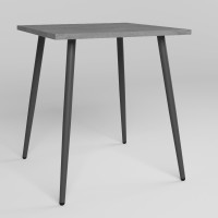 Обеденный стол Новый Стиль MODERN LITE ANTR (18) 700х700х750 Бетонный камень (NWS-131168)
