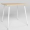 Стіл MODERN LITE WHITE (18) 800х800х750 Береза полярна (NWS-131208)