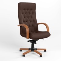 Крісло офісне поворотне Новий Стиль FIDEL LUX EXTRA LE-K (Каштан) (NWS-125991)