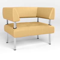 Крісло офісне Новий Стиль OFFICE ECO-01 (Бежевий) (NWS-122822)