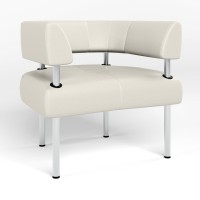 Кресло офисное округлое Новый Стиль OFFICE ECO-50 (Белый) (NWS-122862)
