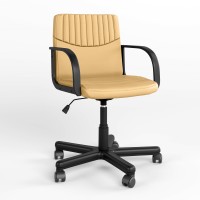 Крісло офісне поворотне Новий Стиль TRADE PM60 ECO-01 (Бежевий) (NWS-132250)