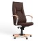 Крісло офісне поворотне Новий Стиль KING WOOD MPD EX4 P RD-308 (Шоколадний) (NWS-126443)