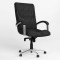 Крісло офісне поворотне Новий Стиль GERMES STEEL CHROME LB P Micro-A (Чорний) (NWS-126024)