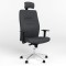 Крісло офісне поворотне Новий Стиль VISION R HR ST AL70 P CSE-13 (Темно-сірий) (NWS-127136)