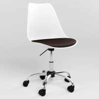 Кресло офисное поворотное Новый Стиль ASTI GTS (J) CHR61 (BOX-1) K01 ECO-31 (Темно-коричневый) (NWS-131971)