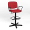 Крісло офісне поворотне ISO GTP RING BASE STOPKI PM64 C-16 (Червоний) (NWS-132041)
