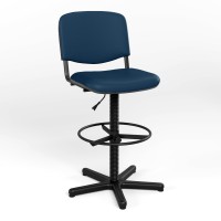 Кресло офисное поворотное Новый Стиль ISO GTS RING BASE STOPKI PM64 V-15 (Синий) (NWS-132081)