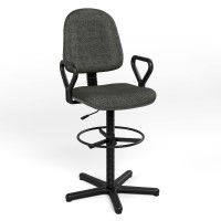 Крісло офісне поворотне Новий Стиль REGAL GTP NEW ERGO RING BASE STOPKI PM60 C-73 (Сірий) (NWS-132131)