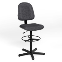 Крісло офісне поворотне Новий Стиль REGAL GTS ERGO RING BASE STOPKI PM60 C-38 (Антрацит) (NWS-132171)