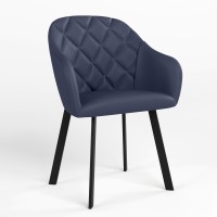 Обідній стілець Новий Стиль WESTER NXL BLACK (BOX-1) ECO-22 (Синій) (NWS-123058)